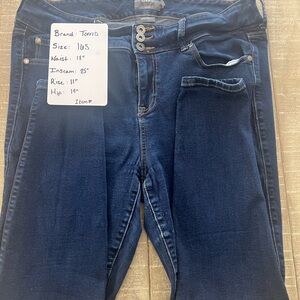 torrid Dark Blue High-Rise Stretch Jeans